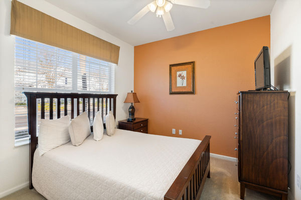 Queen Bedroom 3 Downstairs Shared Bathroom