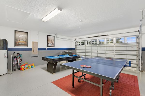 Game Room Pool & Ping Pong Table