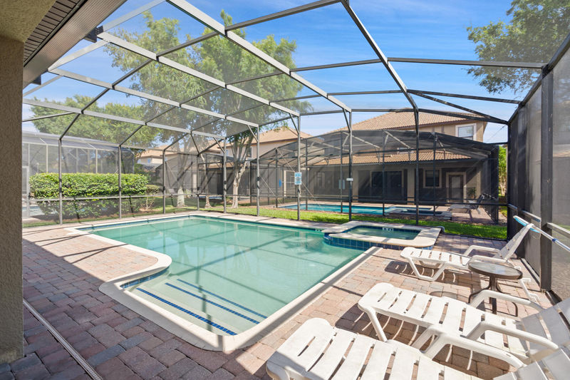 Pool North Facing