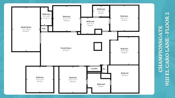 Floor Plan 2nd Floor