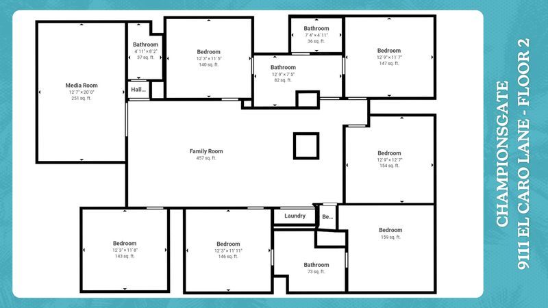 Floor Plan 2nd Floor