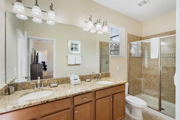 Master King Bathroom 1 Downstairs Shower