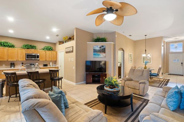 Living Room Kitchen 55" Smart TV