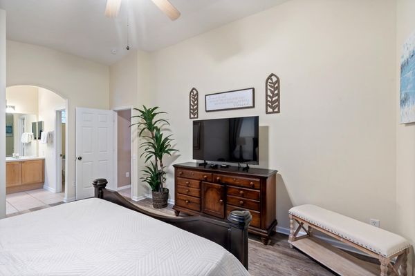 Master King Bedroom 55" Smart TV