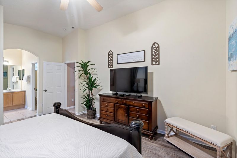 Master King Bedroom 55" Smart TV