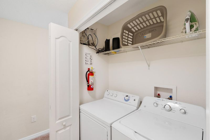 Laundry Upstairs
