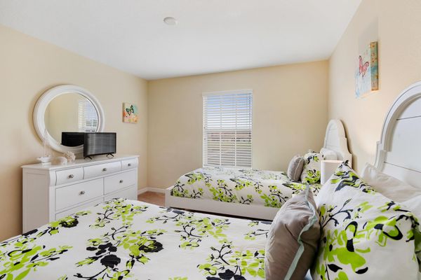 Two Twins  Bedroom 2 Upstairs 24" Smart TV