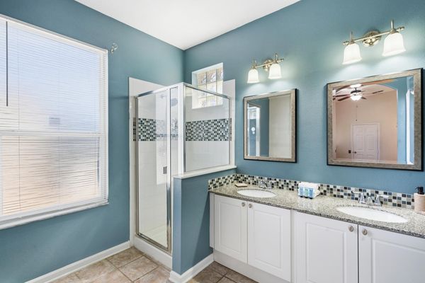 Master King Bathroom 1, Tub and Shower