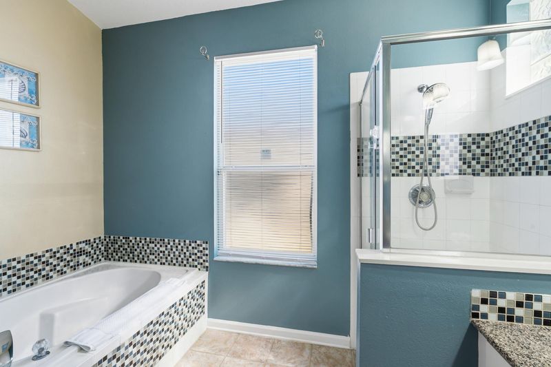 Master King Bathroom 1, Tub and Shower