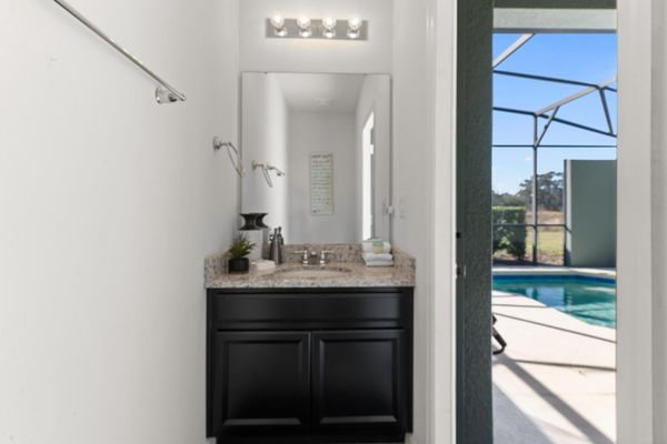 Pool Half Bathroom