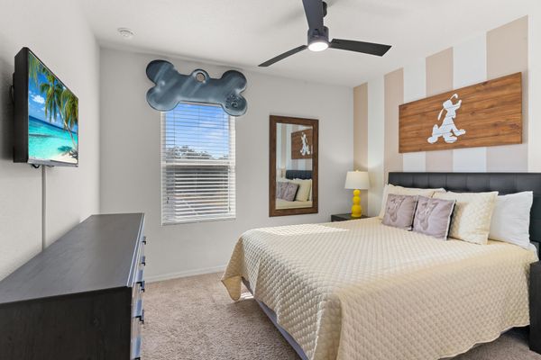 Queen Bedroom 4 Upstairs