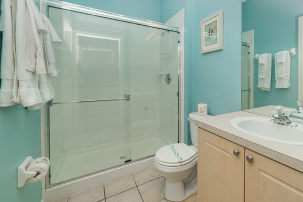 Hall Bathroom Downstairs
Shower