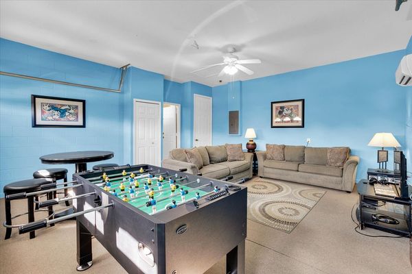 Game Room
Has A Sleeper Sofa-Has AC
40" Smart TV
Foosball