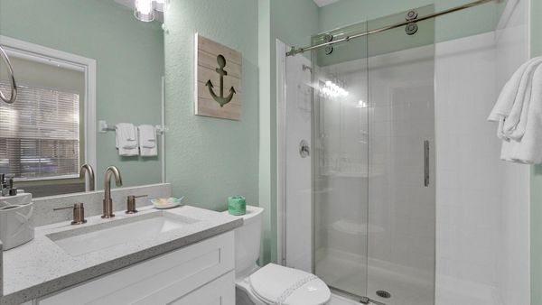 Shared Bathroom 3 Downstairs (Shower)