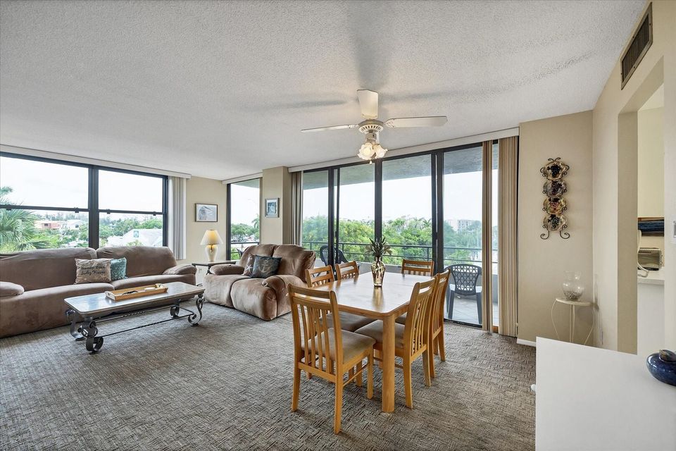 Bright, open living space