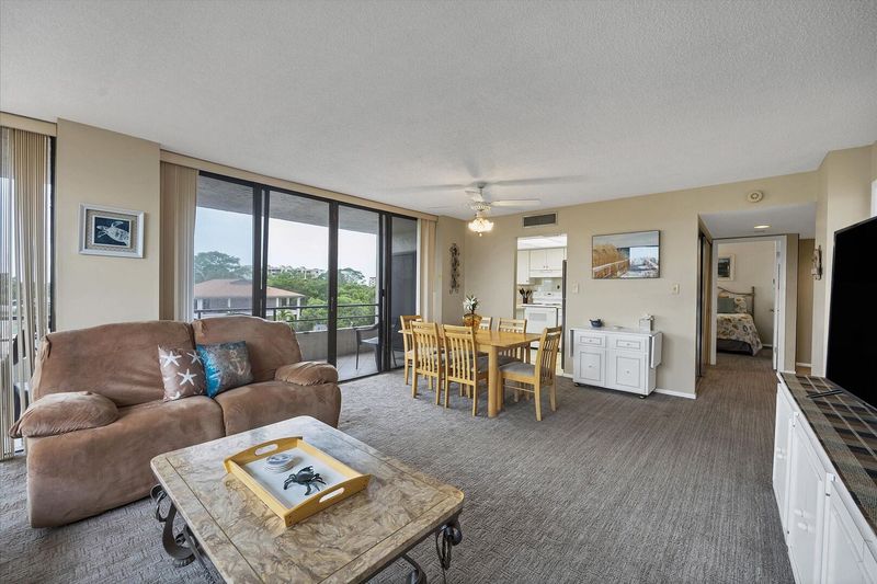 Bright, open living space