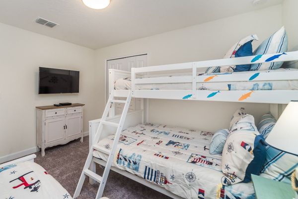 Twin/Double Bunk + Twin Bedroom 3 (angle)
40" smart TV