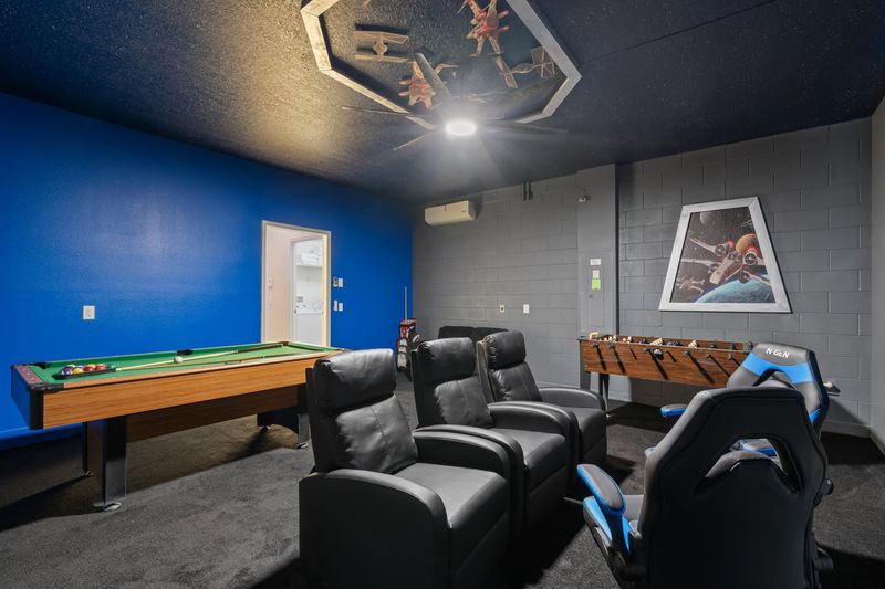 Game Room Pool Table Foosball