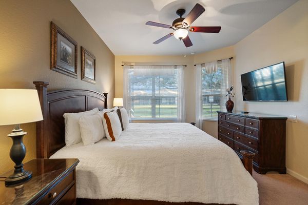 Master King Bedroom 2 Downstairs 50" TV