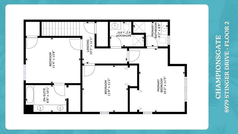 Floor Plan 2nd Floor