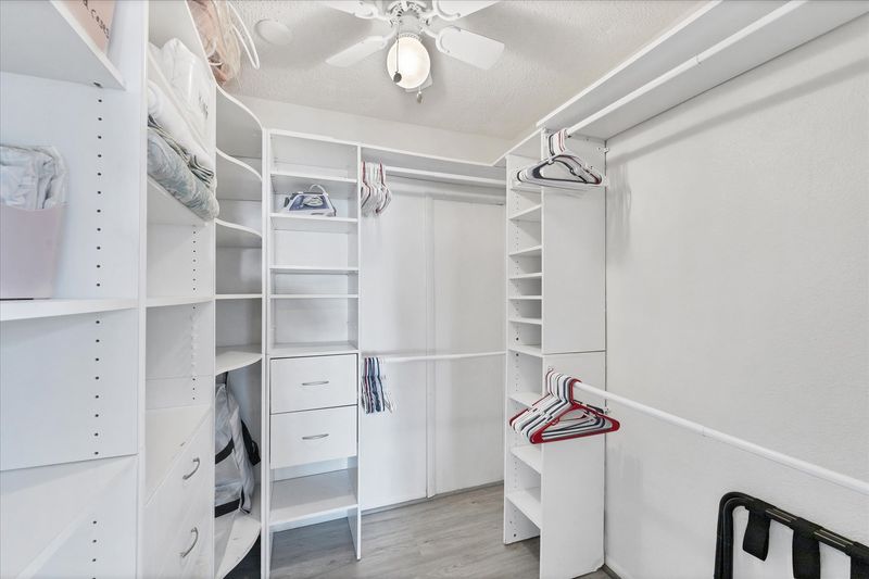 Large walk-in closet