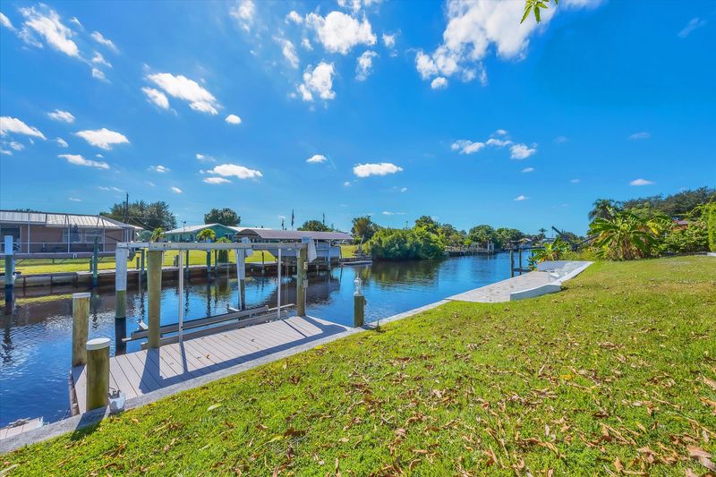 Dock View (Boat lift not available)