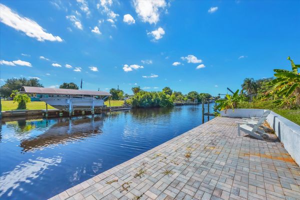Dock View (Boat lift not available)