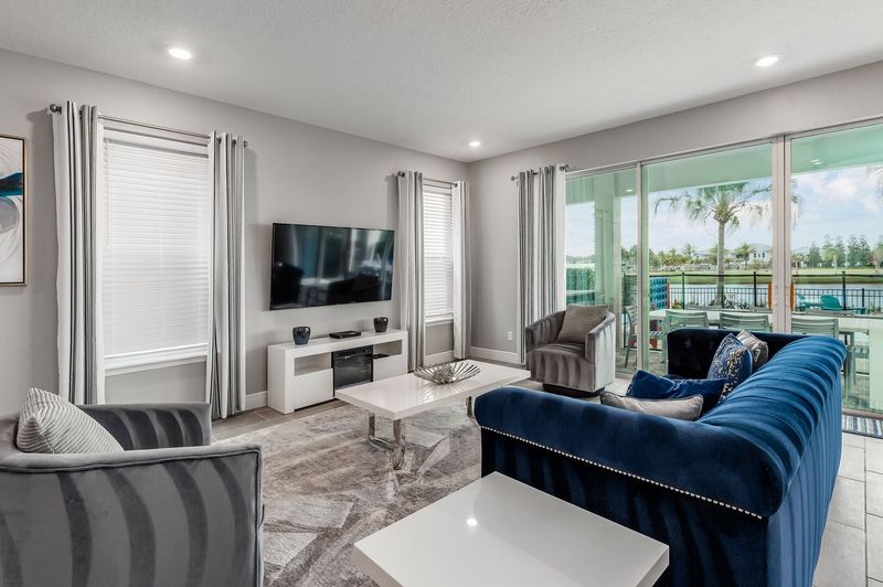 Get everyone together to watch  a movie on the SMART TV while they wait for dinner to be ready