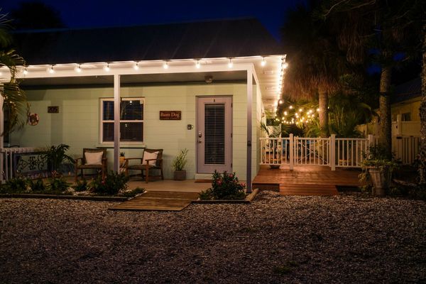 Front of House at Night