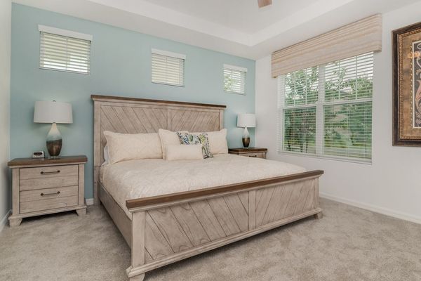 Master King Bedroom 1 Downstairs
Attached Bathroom