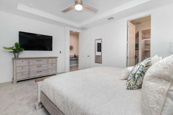 Master King Bedroom 1 (Angle)
58" Smart TV