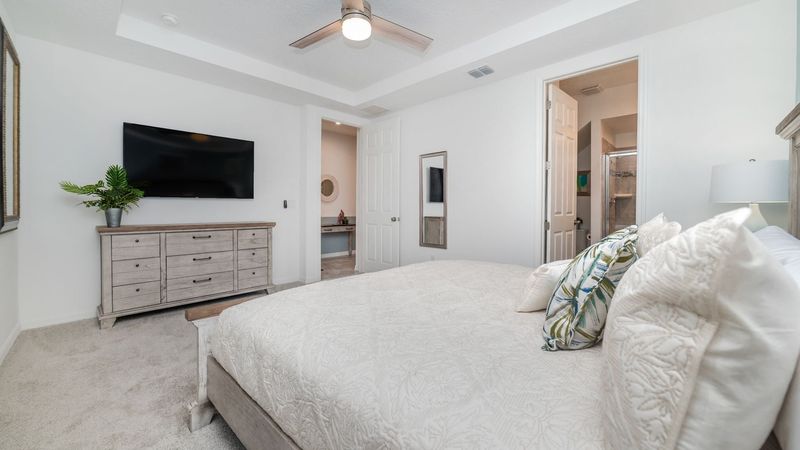 Master King Bedroom 1 (Angle)
58" Smart TV