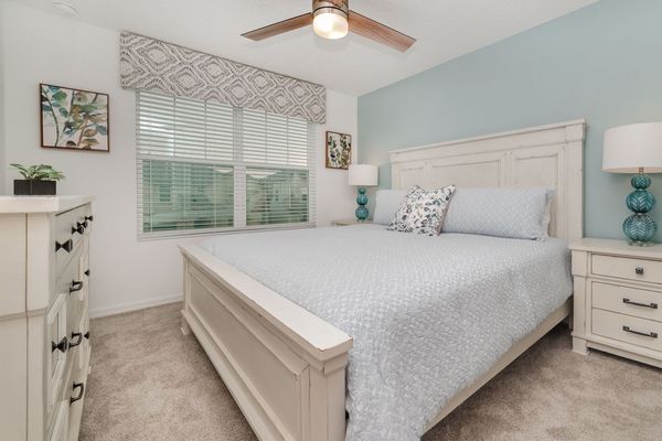 King Suite Bedroom 3 Upstairs
Attached Bathroom