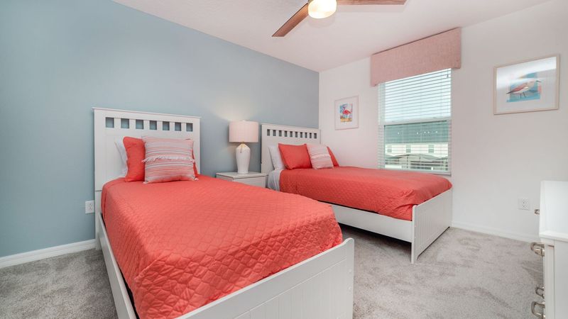 Twin/Double Suite Bedroom 2
Upstairs
Attached Bathroom