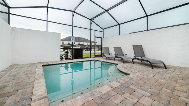Pool and Deck
Faces East