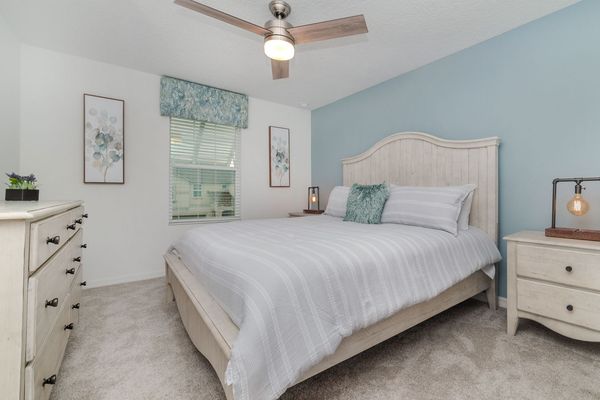 King Suite Bedroom 5 Upstairs
Attached Bathroom