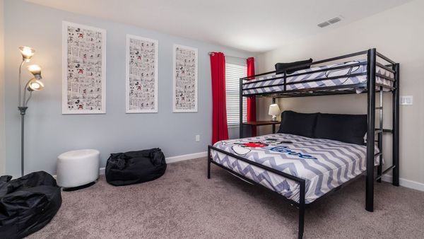 Twin/Double Bunk Bedroom 4 Upstairs
Mickey Theme