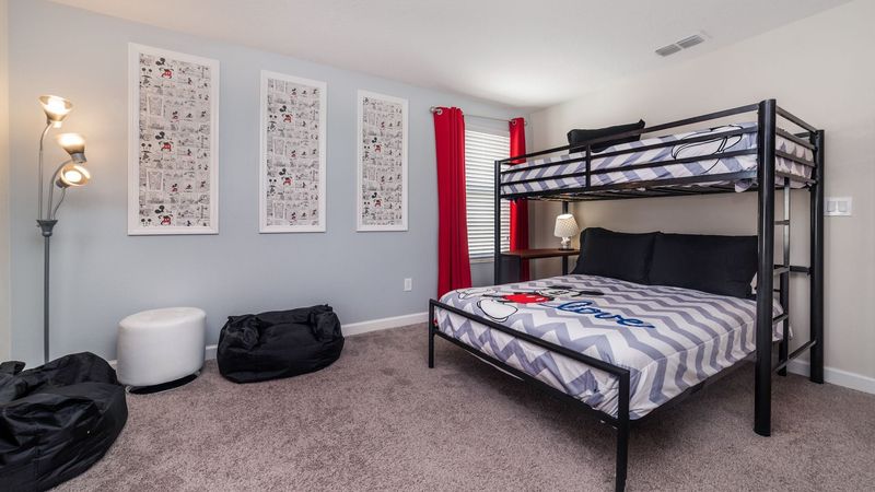 Twin/Double Bunk Bedroom 4 Upstairs
Mickey Theme
