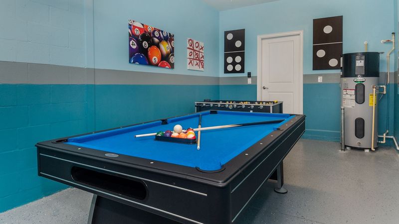 Game Room
Pool Table
Foosball