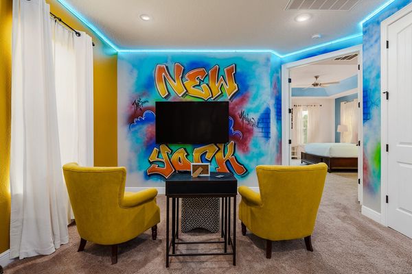 Spend hours in the NYC inspired loft