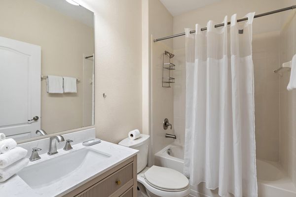 Hall Bathroom 5 Downstairs Tub/Shower Combo