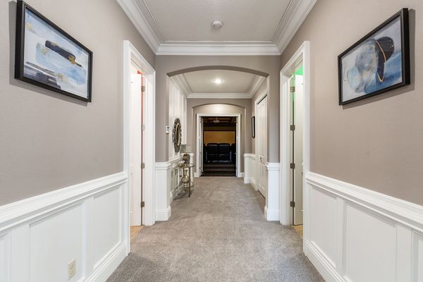 Hallway that leads to the kids bedrooms