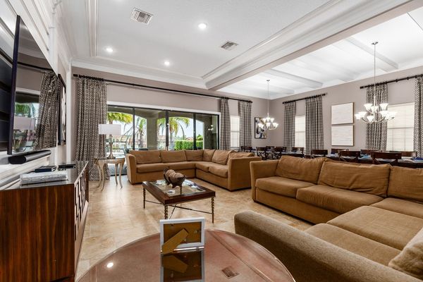 Luxurious and comfortable seating