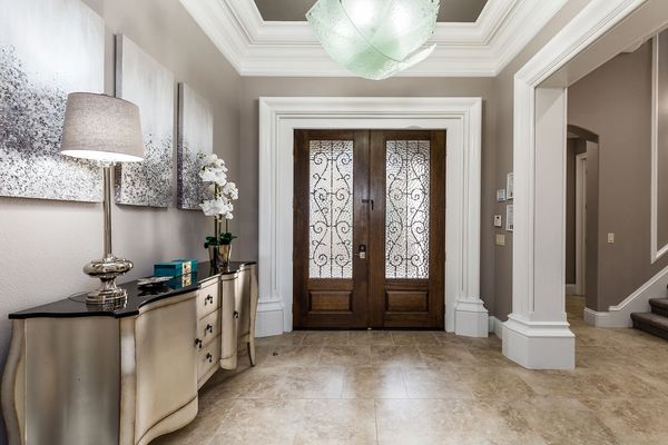 The entrance near the grand foyer