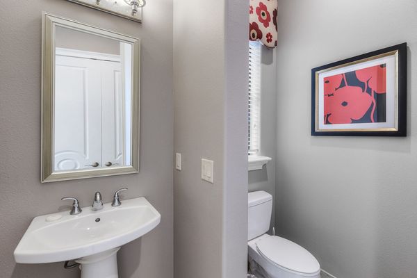 Half bath near the pool area