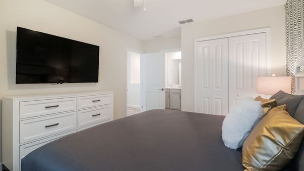 King Suite Bedroom 6 (Angle)
58" Smart Roku TV