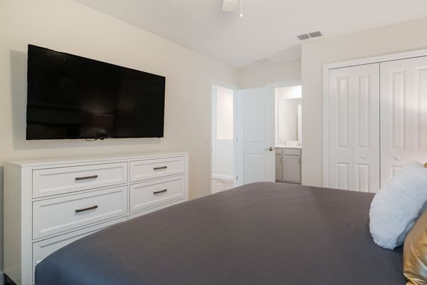 King Suite Bedroom 6 (Angle)
58" Smart Roku TV