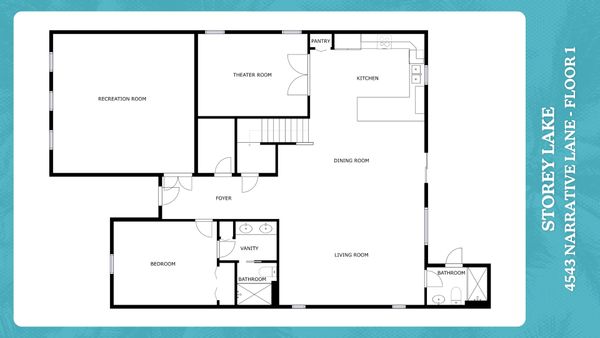 Floor Plan 1st Floor