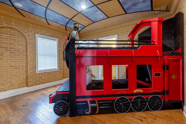Adventure awaits in the custom kids bedroom