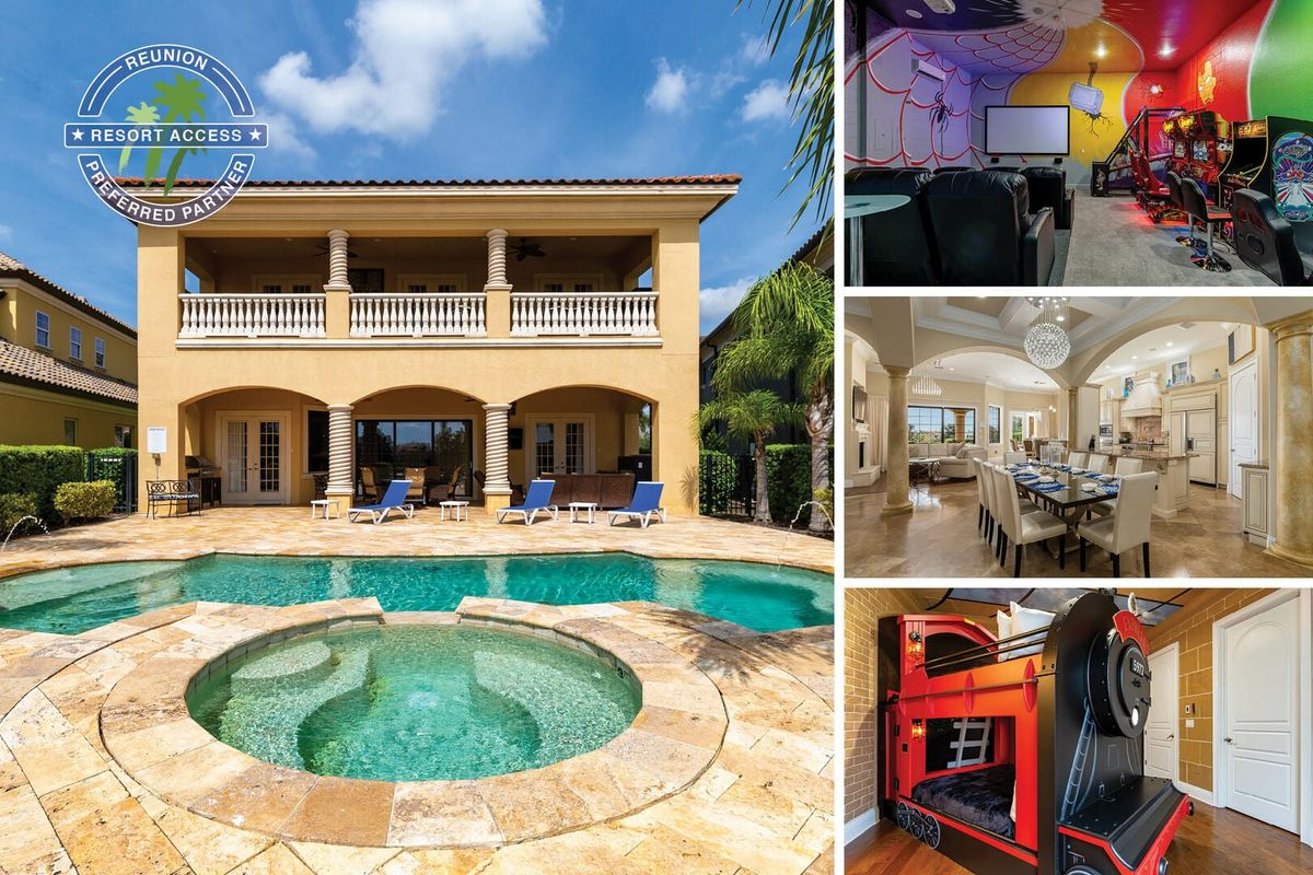 Welcome to Magical Chateau a 5 bedroom, 5.5 bath villa located within the prestigious Legends Corner and overlooking the infamous Jack Nicklaus golf course. | Photos Taken: December 2024